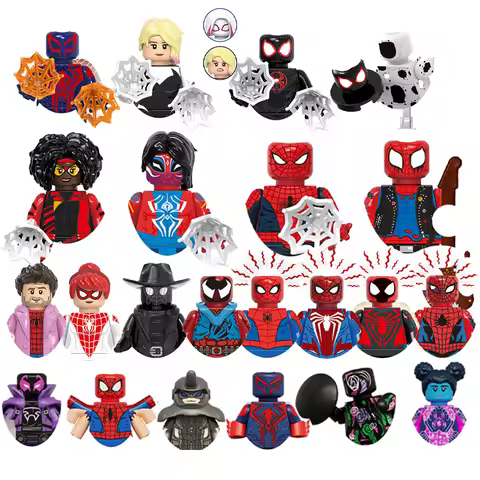2026 World Legends New Spiderman Building Blocks Toys Bricks Gifts MiniFigures Educational Diy Toys 