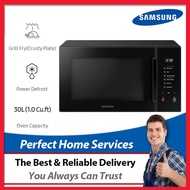 Samsung 30L (MG30T5018CK) Grill Microwave Oven with Healthy Grill Fry Function