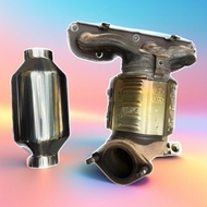 Sport Catalytic Converter High flow Sport 300 Hole Car Exhaust （EURO 1）