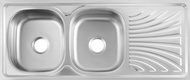 nara kitchen sink stainless steel - nas collection - nas-12050