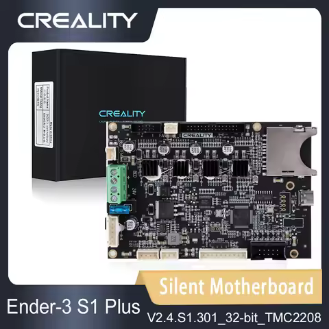 Creality Original Ender-3 S1 Plus Silent Mainboard V2.4.S1.301 32 bit TMC2208_F401RCT6 Upgrade Silen