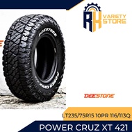YEAR 2024 DOT DEESTONE THAILAND LT235/75R15 116/113Q 10PR XT421 POWER CRUZ SERIES TIRE 235/75R15