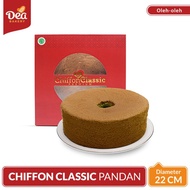 SGP Chiffon Cake - Chiffon Classic Pandan Dea Bakery