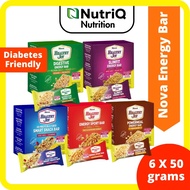 Nova Protein Energy Fitness Bar Healthy Joy Crunch Snack Cereal Bar 50gram