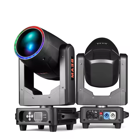 295W Mini Moving Head Lights Color 9300K DMX512 Stage Lights With 16 Gobos 13 Colors 18 Channels For