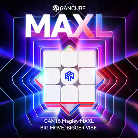 [JudyCube] GAN 16 Maglev Max UV 3x3 Magnetic Magic Cube Gan16 UV Stickerless Professional Fidget Toy