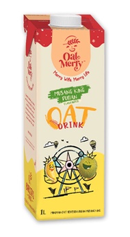 Oat Merry- Musang King Durian Flavoured Oat Drink (1L)