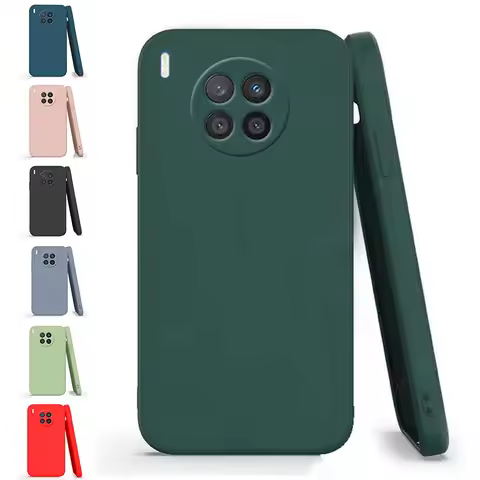 For Cover Huawei Honor 50 Lite Case For Honor 50 Lite Huawei Nova 8 8i 9 SE Capas Bumper TPU Soft Ca