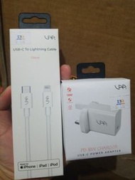 PD 18W USB-C charger 充電器 USB-C to lightning 線