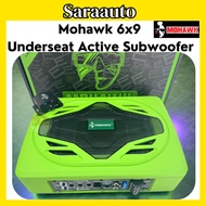 Mohawk 6X9 Active Underseat Powerful Subwoofer Performance Green Series Mohawk Subwoofer