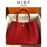 HIRF Genuine Garden Bag Beg Tote Berkapasiti Besar Beg Tangan Lapisan Atas Kulit Lembu Beg Serbaguna
