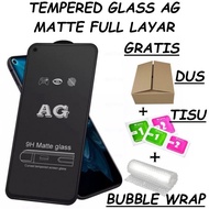LAYAR TEMPERED GLASS AG MATTE OPPO A16E A57 2022 A77 A97 ANTI OIL/ANTI GLARE FULL COVER SCREEN