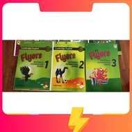 Color printing Cambridge English Flyers 2018 3 levels with free audio file