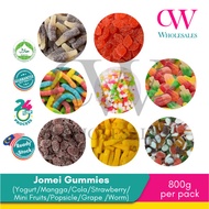 Jomei Mantap Gummies 800g | Gummy Campur Cola Strawberry Yogurt Mangga Halal
