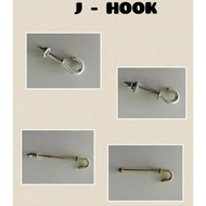 3" / 4" / 5" / 6" / 8" J - HOOK KIPAS SILING
