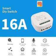 Tuya WIFI RF433 Receiver 16A WiFi Smart Wireless Switch 433MHz Remote Control Smart Timer Switch for