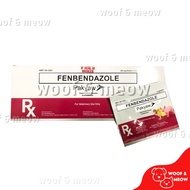 1 sachet Fenbendazole Pakyaw Powder Dewormer 4g for Gamefowl Rooster and Pig