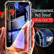 Casing For infinix Hot 70 i Pro Hot70 70i 70Pro+ 70ProPlus infinixHot70 2026 Transparent Soft Silico