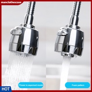 (manclothescase) 360 Degree Flexible Nozzle Spout Water Saving Kitchen Sink Tap Faucet Extender