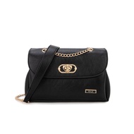 Tas ENJI Slingbag Model Terbaru B49 Warna Hitam Cream dan Ivory