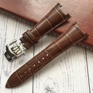 Substitute Baida Purley Watch Strap Genuine Leather Parrot Screw Strap 5712G 5711 Notch 13 Bracelet 