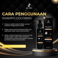 Terbaru My Iwe Hair Coloring Black Shampo Original- My Iwe Shampo