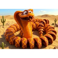 Cute Cobra Snake Articulation Toy – Flexi Snake Toy Snake Toy Prank Toy