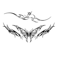 Female Arm Clavicle Tattoo Stickers Temporary Tattoo Sticker Herbal Permanent Tattoos Tattoo I4y6