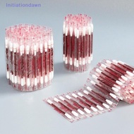 [Initiationdawn] Disposable Medical Iodine Cotton Stick Iodine Disinfected Cotton Cleaning Care Woun