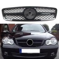 Car Front Bumper Grille for W203 C-CLASS C280 C320 C240 C200 C63 2000-2007