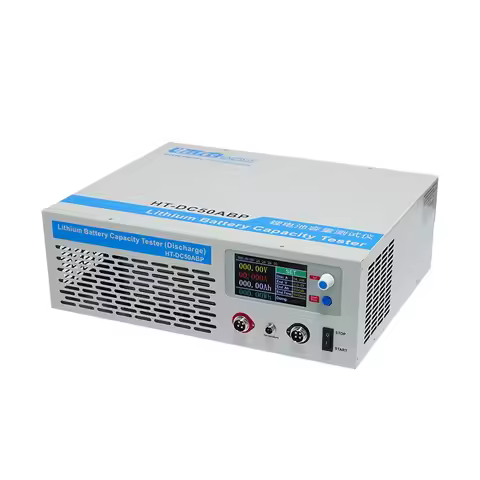 Heltec 5-120V 1-50A DC Electronic Load Battery Capacity Tester - Discharger for Lithium/LiFePO4/NMC/