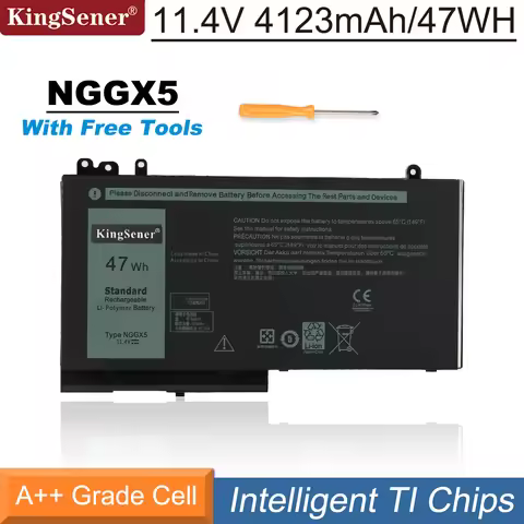KingSener NGGX5 Laptop Battery For DELL Latitude E5270 E5470 E5570 Series M3510 JY8D6 954DF 0JY8D6 1