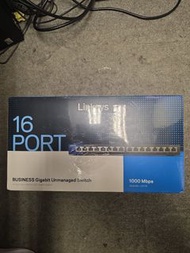 Linksys 16 Port Gigabit Unmanaged Switch