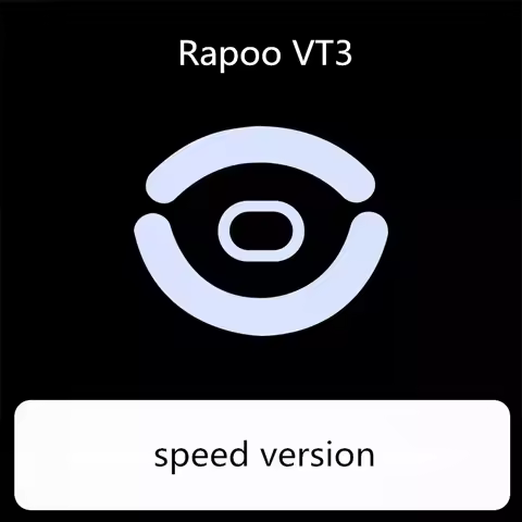 1 Set Ultraglide Mouse Skates For Rapoo VT3 PRO MAX Brake Control Speed Silence Mouse Feet ICE Versi