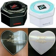 G Shock tin box &amp; Baby-G Tin Box good quality (G Style $h0ck) Watch Container Watches Jam oem Casi-o Gshoc-k