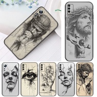 for Redmi Note 10 Pro Max 10T 11S 11 11t 11E Pro Plus TPU Matte Black Soft Phone Case Protective Cov