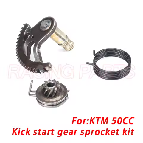 Kick Starter Kick Start Gear Sprocket Spring Kit for KTM 50 65 50CC 65CC Mini SR SX Kick Start Kicke