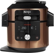 Ninja Foodi MAX Multi Cooker  หม้ออเนกประสงค์ , Pressure Cooker, Hot Air Fryer, 7.5 L, SmartLid, 12 Cooking Functions, สี Copper/Black