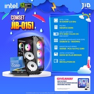 COMPUTER SET JIB-0151 คอมประกอบ INTEL I5 12400F / RTX5060 8GB / H610M / 32GB DDR5
