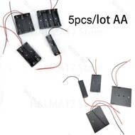 5pcs /lot ports Power Battery Storage Case Box Holder Leads 3Xaa 2xaa aa  AA 2AA 3AA 4AA 1.5v 3v 4.5