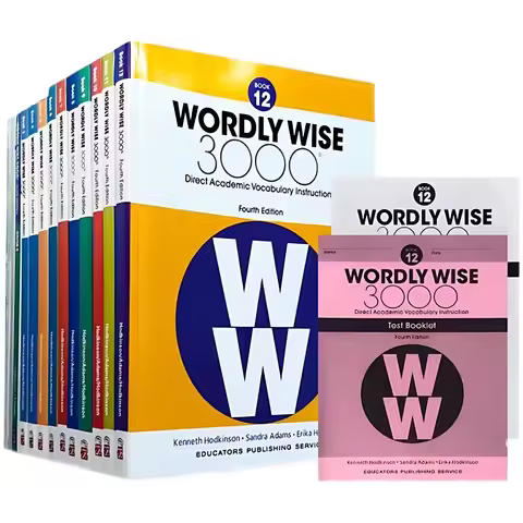 Wordly Wise 3000 Words: Book Full Set English Vocabulary Extension Teaching Materials TOEFL SAT IELT