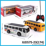 Boys Toys Boys Fun Bus Bus RC Remote Bus Model 1:18 No.XJD575-24