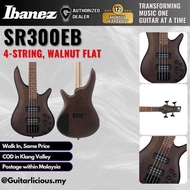 Ibanez SR300EB 4 String Electric Bass Guitar - Walnut Flat - ( SR300EB /  SR300EB-WNF)