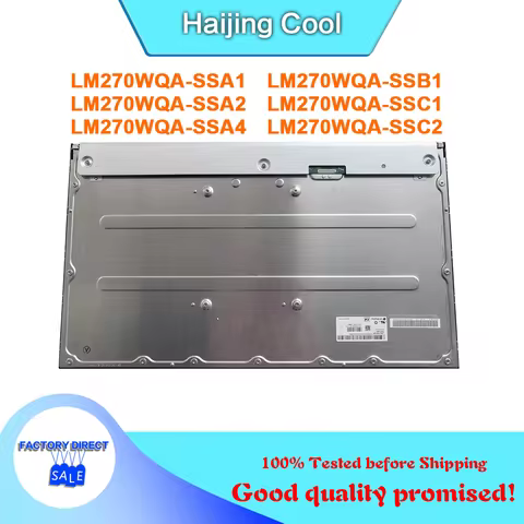 Original new IPS screen LM270WQA-SSA1 SSB1 SSC1 SSC2 LM270WQA-SSA2 LM270WQA-SSA4 2K 144HZ For AG273Q
