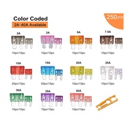 Micro size fuse/Mini Fuse/Standard Fuse/M2 Micro Fuse Fius Motosikal Kereta Lori/Fuse Motorcycle Car