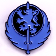 Leon's Enamel Pin Radiation Game Logo Badge