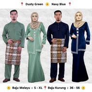 Set Couple Sedondon . Kurung Moden Loose Cutting . Baju Melayu Berpesak . Baju Nikah Kahwin Tunang Plus Size Rania rv