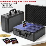 Graded Card Storage Case with Lock PSA BGS Graded Guard Aluminium Briefcase Pokemon Slab Box