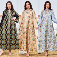 Women's Bohemian Turkish Long Skirt Embroidered Sequin Evening Dress