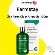 Farmstay Cica Farm Clear Ampoule 100ml | Cica & Panthenol, Lightweight Hydrating Care